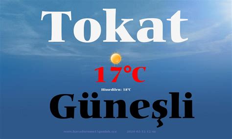 tokat 60 günlük hava durumu